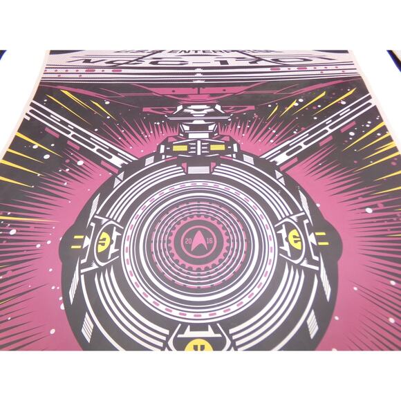 2 STAR TREK BEYOND MOVIE POSTER 18x24 O Day Promo Carmike Cinemas USS ENTERPRISE - Picture 3 of 16